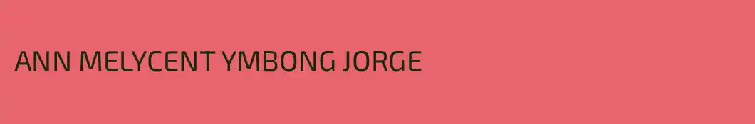 ANN MELYCENT YMBONG JORGE